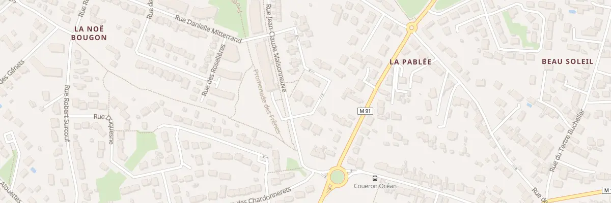 Plan du 22 Rue Marcel Guiheneuf à Couëron