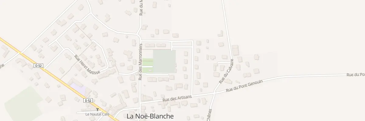 Plan du 7 Rue de l’Hermine à La Noë-Blanche