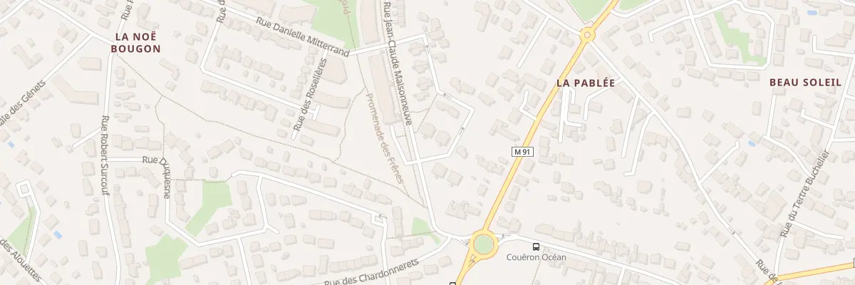 Plan du 24 Rue Marcel Guiheneuf à Couëron