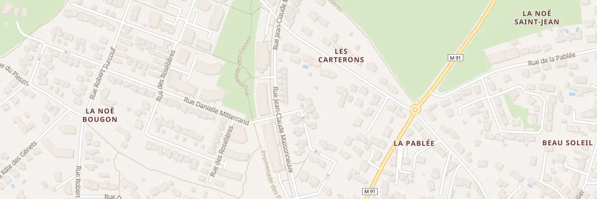 Plan du 1 Rue Marcel Guiheneuf à Couëron