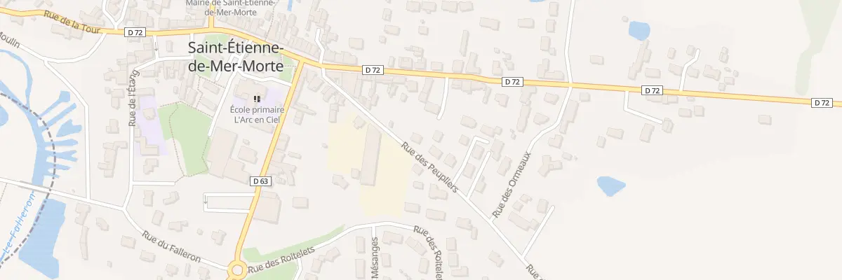 Plan du 3 Rue des Peupliers à Saint-Étienne-de-Mer-Morte