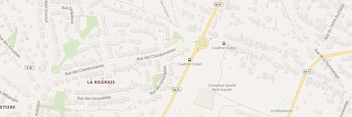 Plan du 5 Rue des Chardonnerets à Couëron