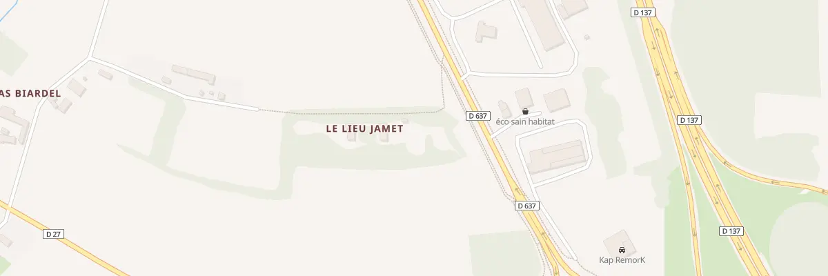 Plan du 5397 Le Lieu Jamet à La Mézière