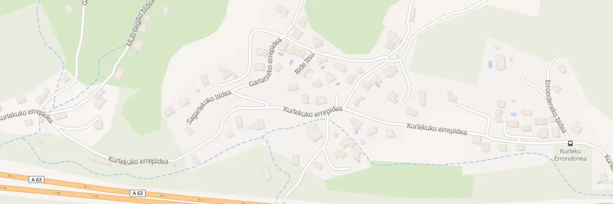 Plan du 5192 Garlatz à Biriatou