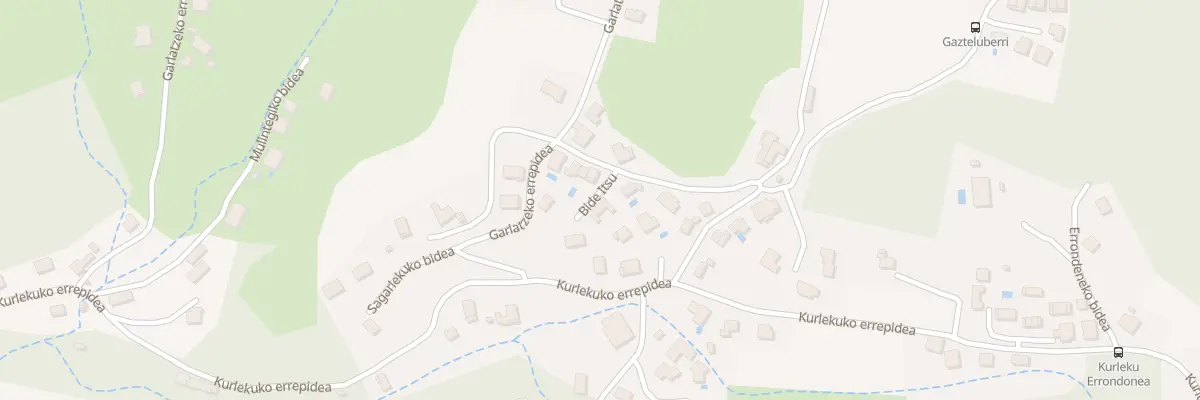 Plan du 5314 Garlatz à Biriatou