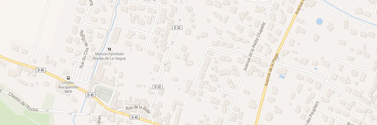 Plan du 160 Rue Gambetta Urville-Nacq à La Hague