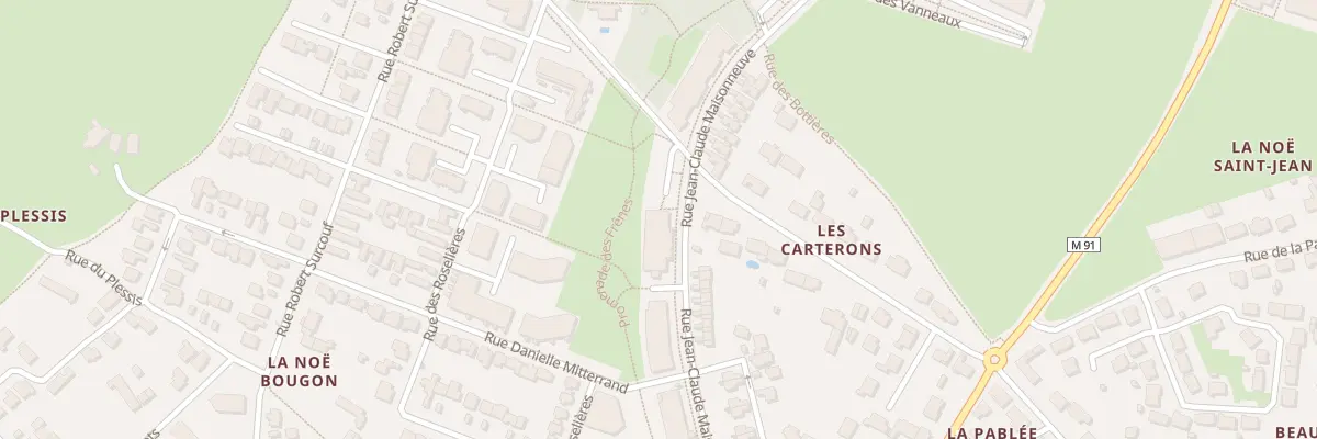 Plan du 38 Rue Jean-Claude Maisonneuve à Couëron