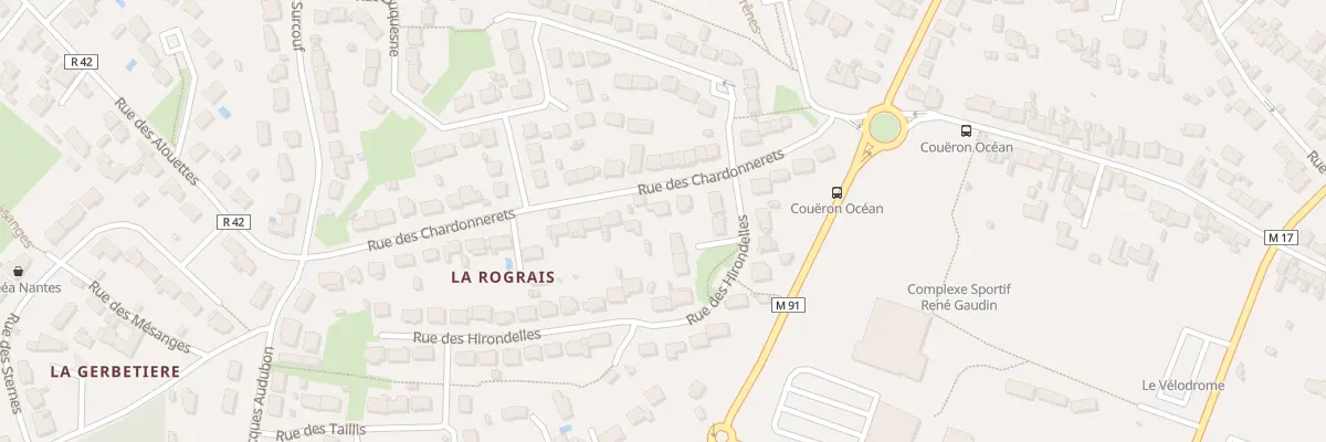 Plan du 13 Rue des Chardonnerets à Couëron