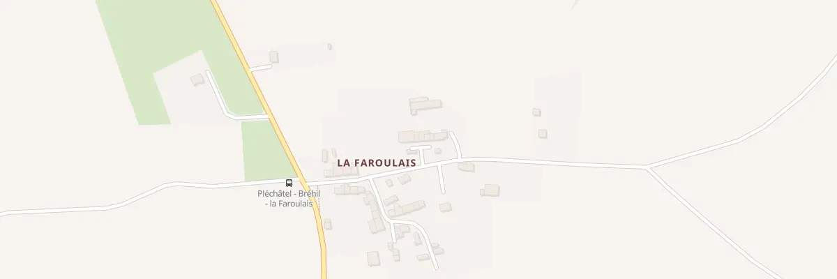 Plan du 13 La Faroulais à Pléchâtel