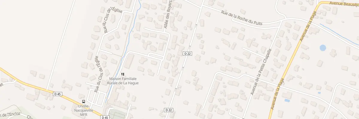 Plan du 245 Rue Gambetta Urville-Nacq à La Hague