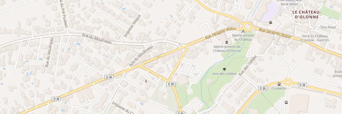 Plan du 87 Rue Séraphin Buton aux Sables-d’Olonne