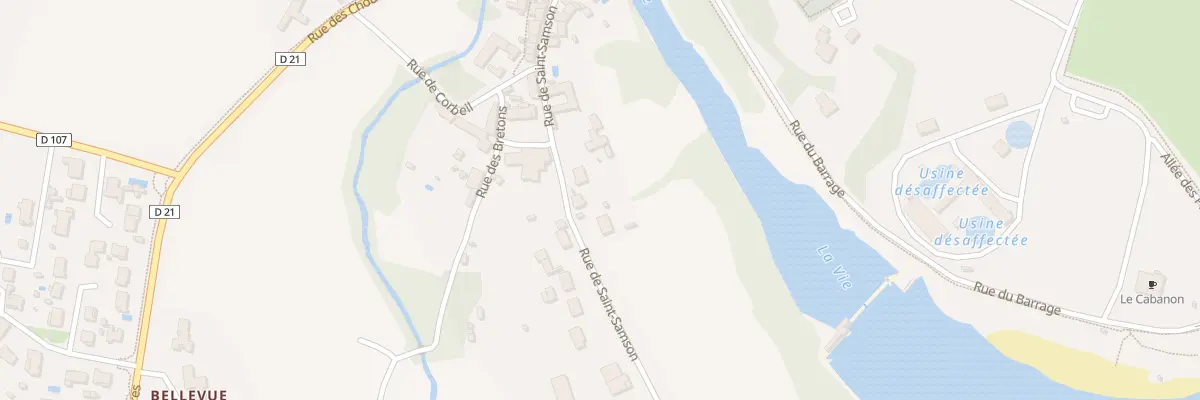 Plan du 17 Rue de saint-samson à Apremont