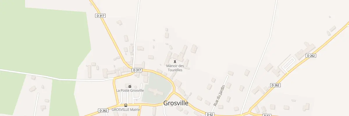 Plan du 8 Rue des Tourelles à Grosville