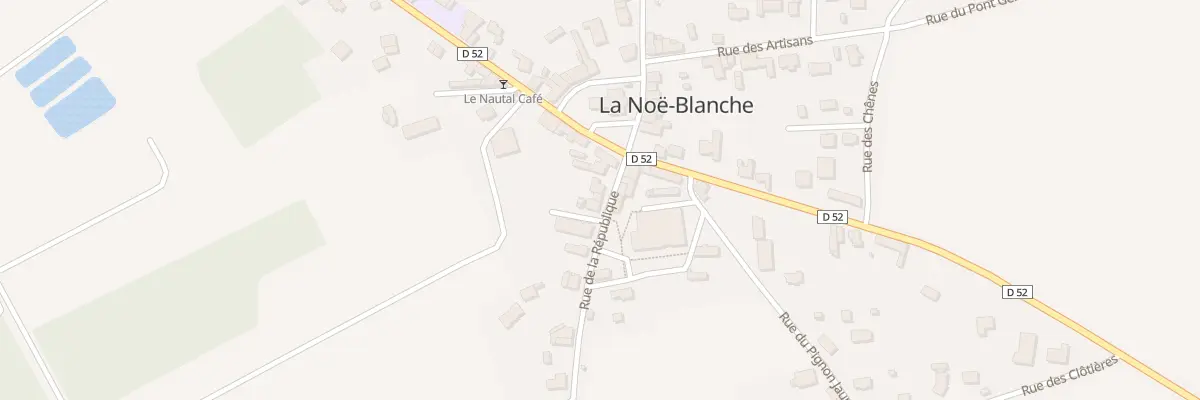 Plan du 2B Rue de la République à La Noë-Blanche