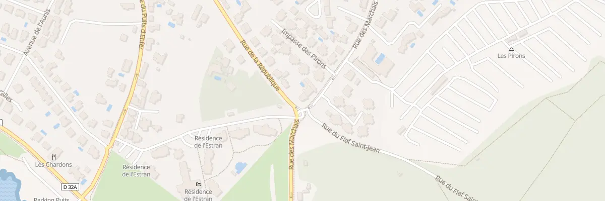 Plan du 127 Rue de la Republique - Chateau aux Sables-d’Olonne