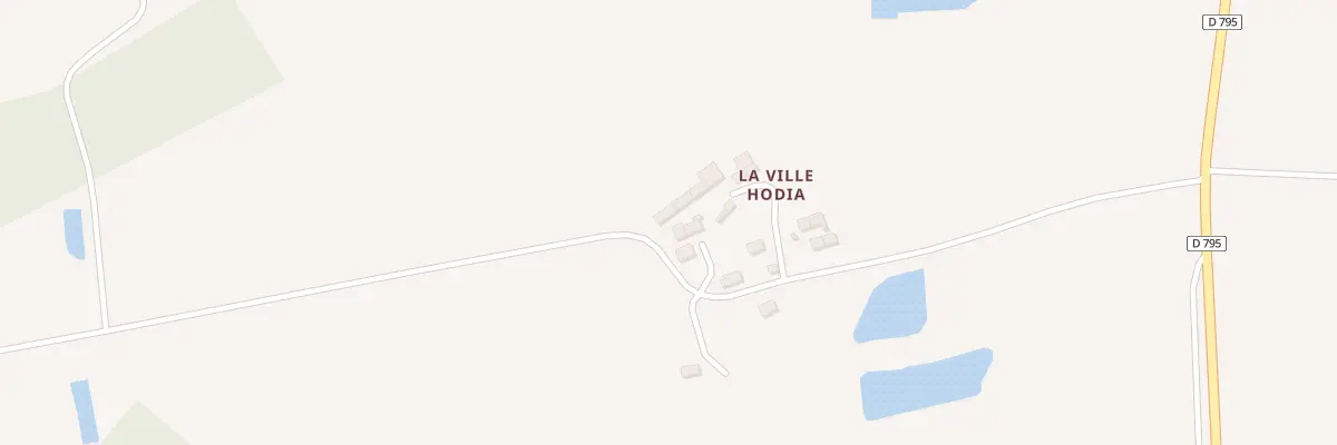 Plan du 5192 La Ville Hodia à Bonnemain