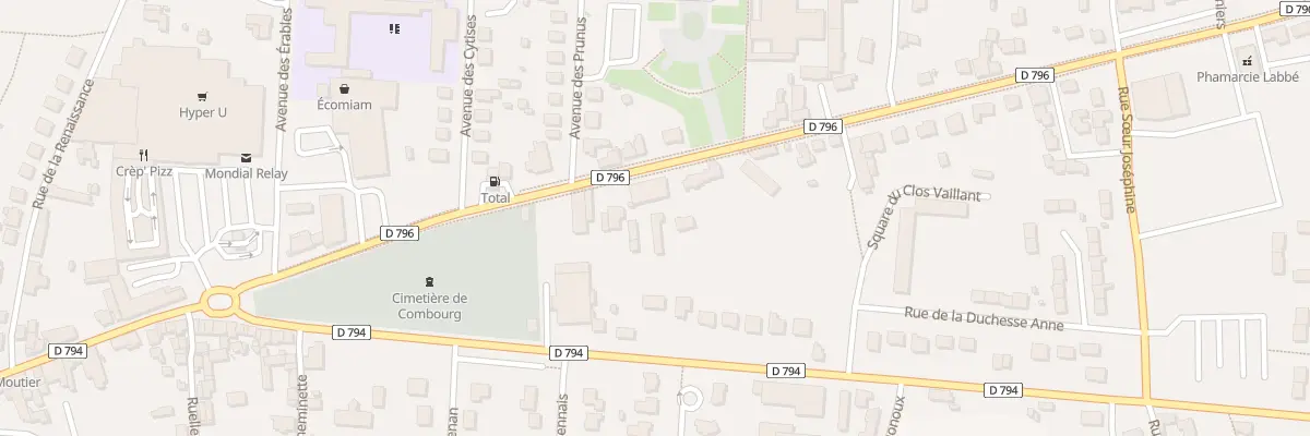 Plan du 12 Av De La Liberation à Combourg