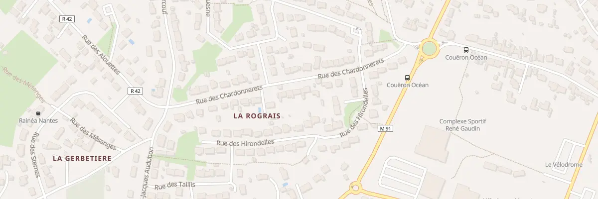 Plan du 23B Rue des Chardonnerets à Couëron
