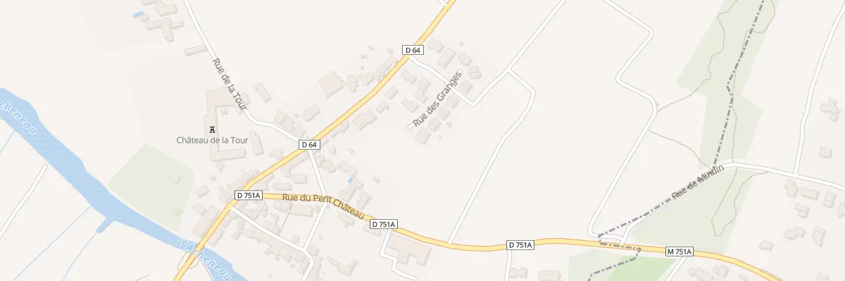 Plan du 43 Rue des Granges à Port-Saint-Père