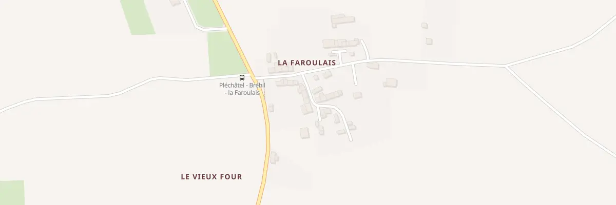 Plan du 18 La Faroulais à Pléchâtel