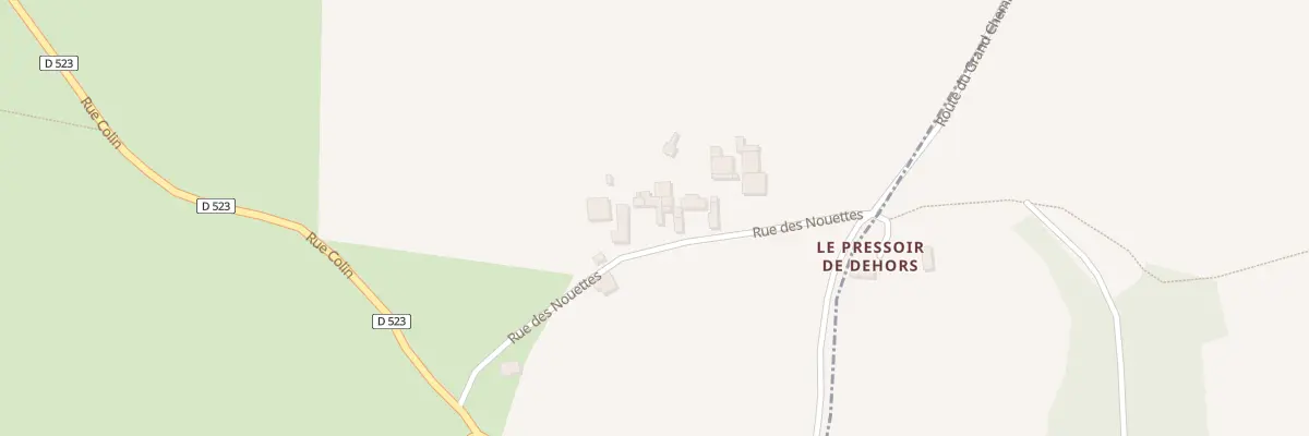 Plan du 3 Les Nouettes à Saint-Germain-le-Gaillard