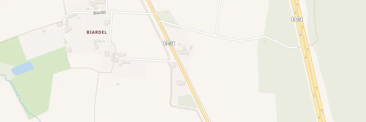 Plan du 5239 Biardel à La Mézière