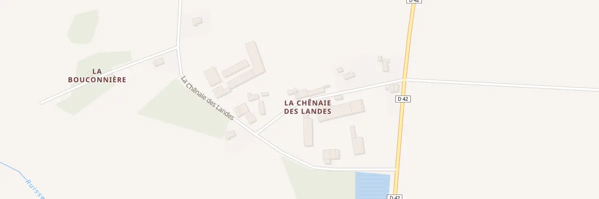 Plan du 8 La Chenaie des Landes à Conquereuil