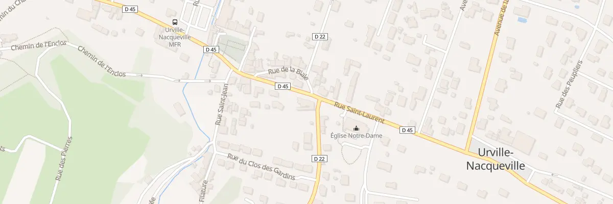 Plan du 2 Rue Saint Martin Urville-Nacq à La Hague