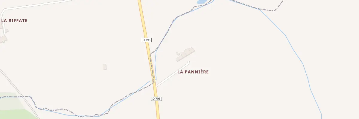 Plan du 5055 La Panniere à Lourmais