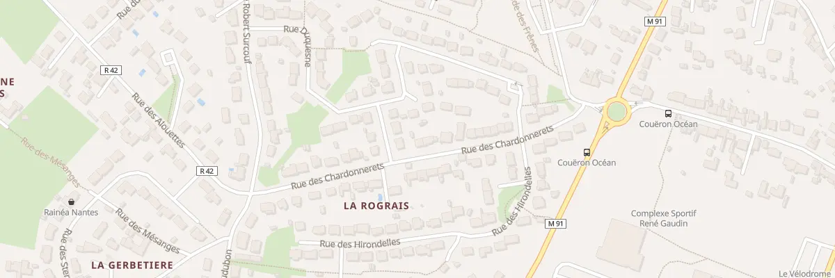 Plan du 16 Rue des Chardonnerets à Couëron