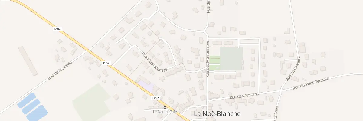Plan du 18 Rue Henri Matisse à La Noë-Blanche