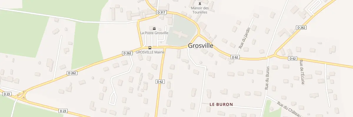 Plan du 2 Rue de l’Eglise à Grosville
