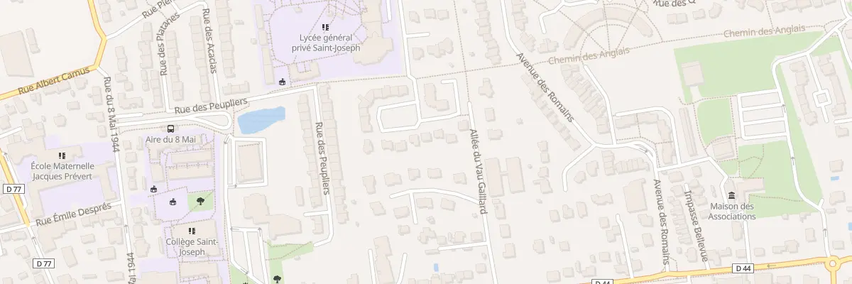 Plan du 7 Sq de la Vigne Carrée à Bruz