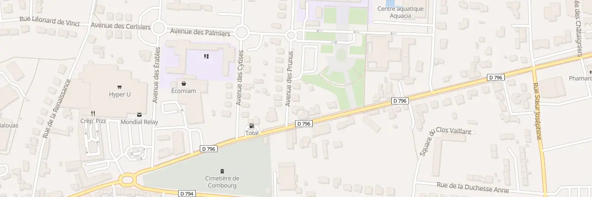 Plan du 1B Av Des Prunus à Combourg