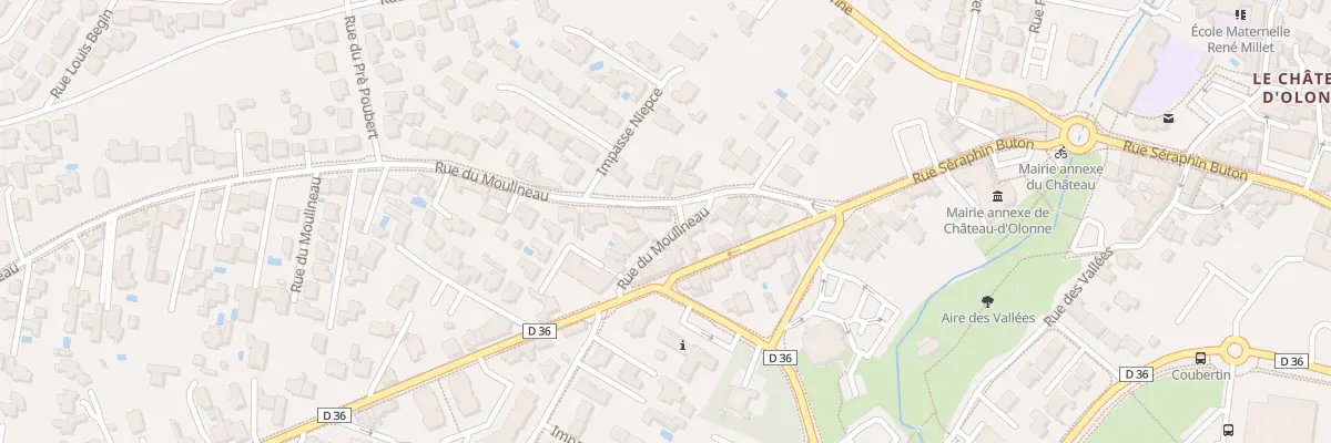 Plan du 21 Rue du Moulineau aux Sables-d’Olonne
