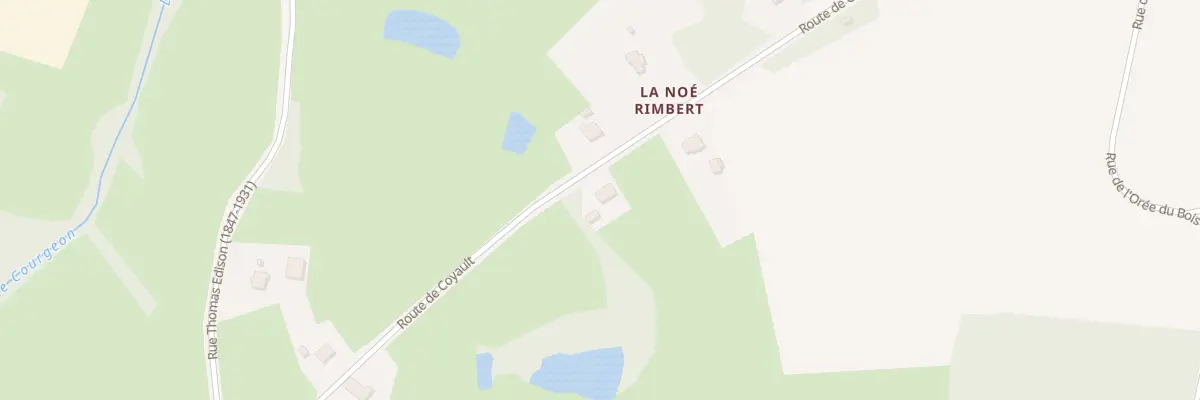 Plan du 2713 La Noë Rimbert à Blain