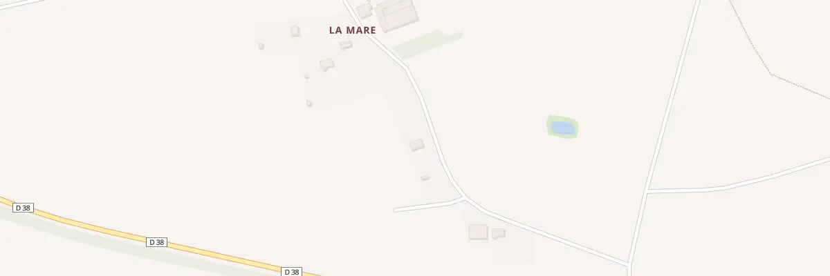 Plan du 5742 La Mare à Bourg-des-Comptes