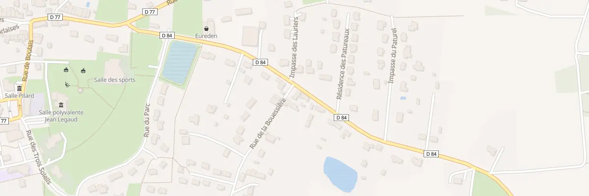 Plan du 1 Rue de la Bouessière à Pléchâtel