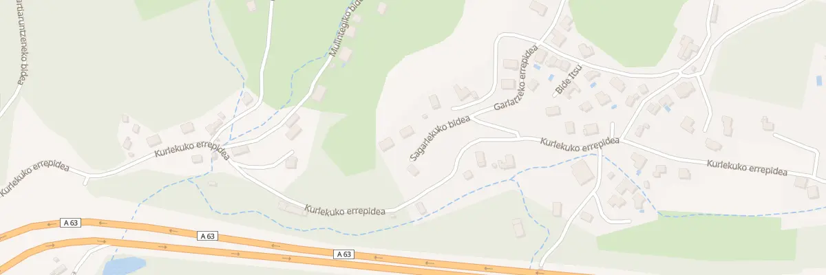 Plan du 5167 Garlatz à Biriatou