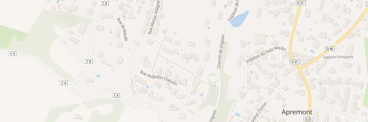 Plan du 5 Rue alexandre riant à Apremont