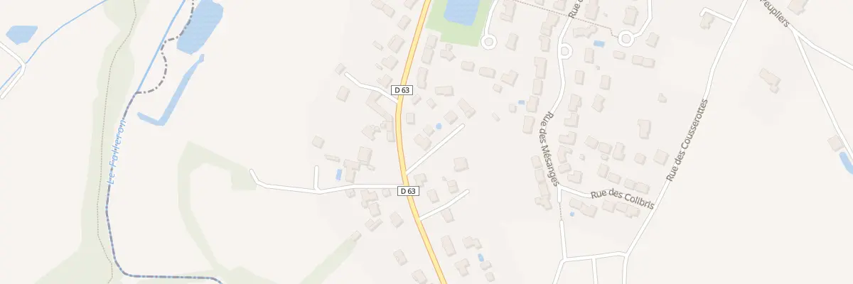 Plan du 21 Rue des Vallées à Saint-Étienne-de-Mer-Morte