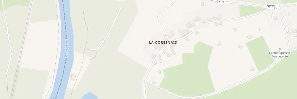 Plan du 5462 La Corbinais à Laillé