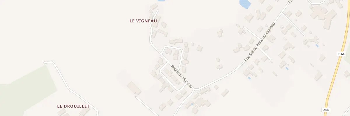 Plan du 1 Rue du Rayon d’Or à Saint-Mars-de-Coutais