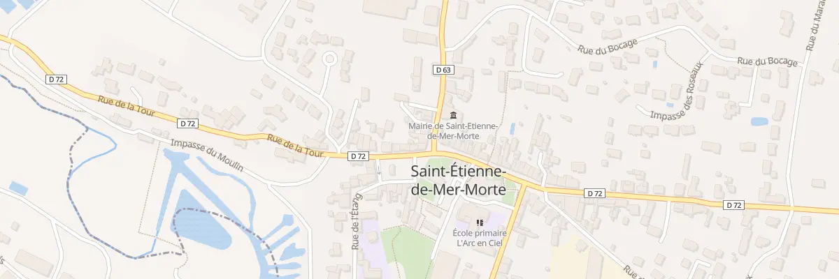Plan du 3 Rue de Nantes à Saint-Étienne-de-Mer-Morte