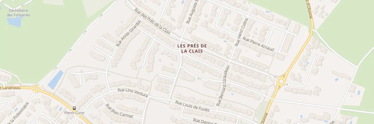 Plan du 17 Rue Françoise Dorleac aux Sables-d’Olonne
