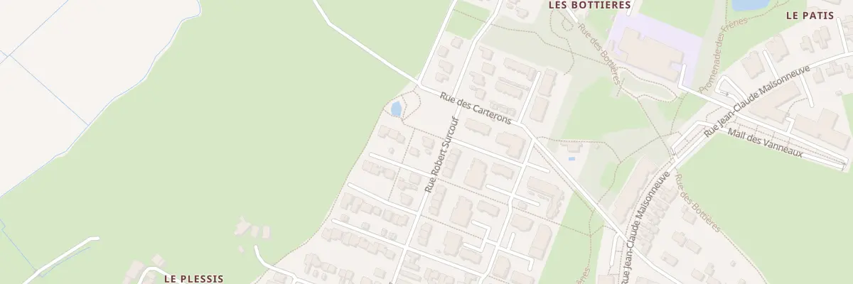 Plan du 47 Rue Robert Surcouf à Couëron