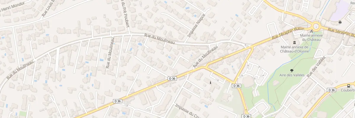 Plan du 15 Rue du Moulineau aux Sables-d’Olonne