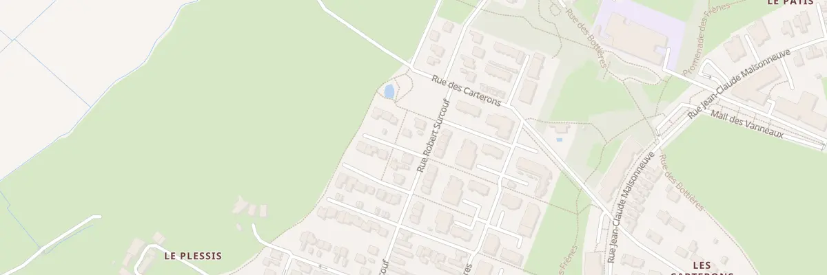 Plan du 45 Rue Robert Surcouf à Couëron