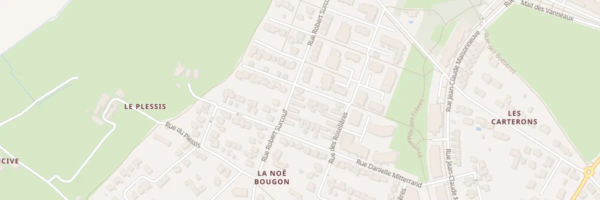 Plan du 38 Rue Robert Surcouf à Couëron