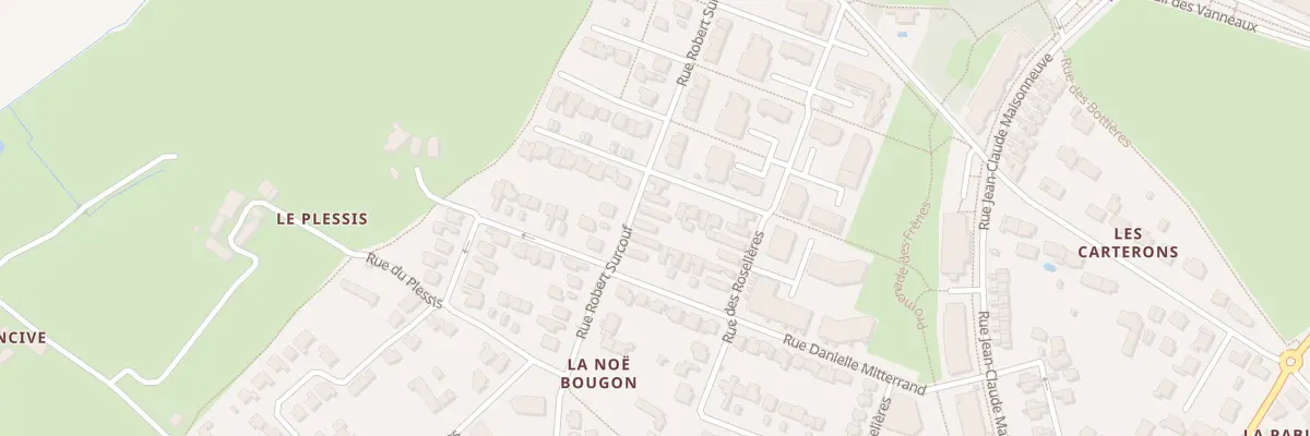 Plan du 36 Rue Robert Surcouf à Couëron